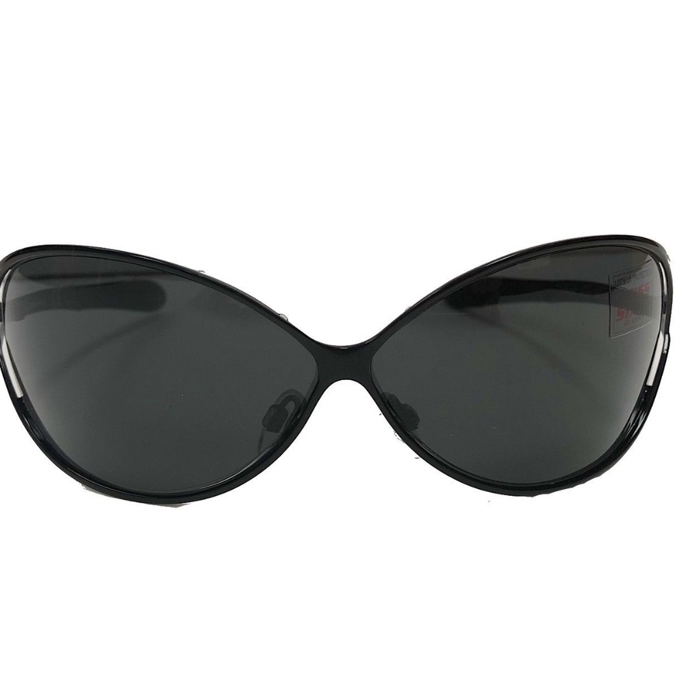 Miss Sixty Black Metal Sunglasses